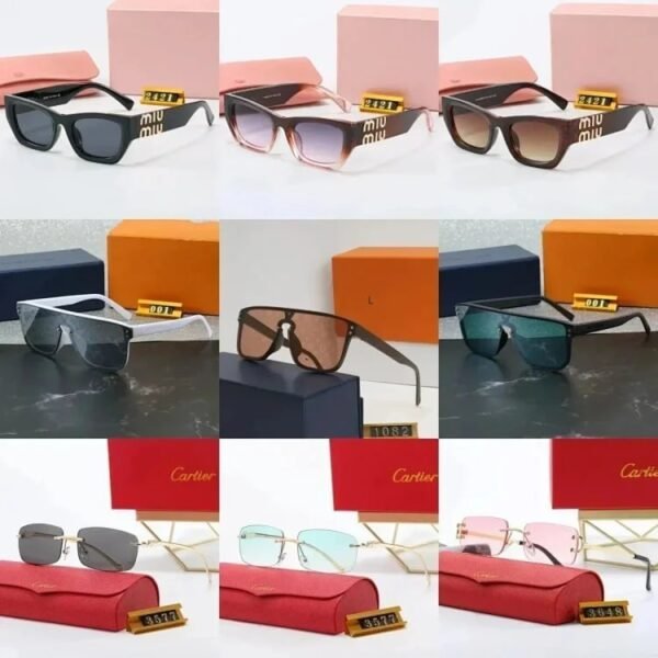 LV Gucci Prada miu Cartier Glasses