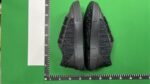 Dior Men's Black Leather Sneakers with Embossed Design