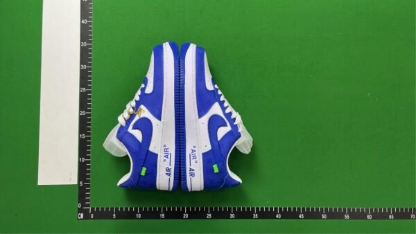 Louis Vuitton x Nike Air Force 1 Low Green White Sneakers