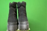 Balenciaga High-Top Combat Boots - Black