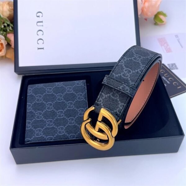 Hermès H Buckle Belt & Wallet Set [21 styles]