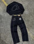 Corteiz C-Star Denim Jacket & Pants Set [39 styles]