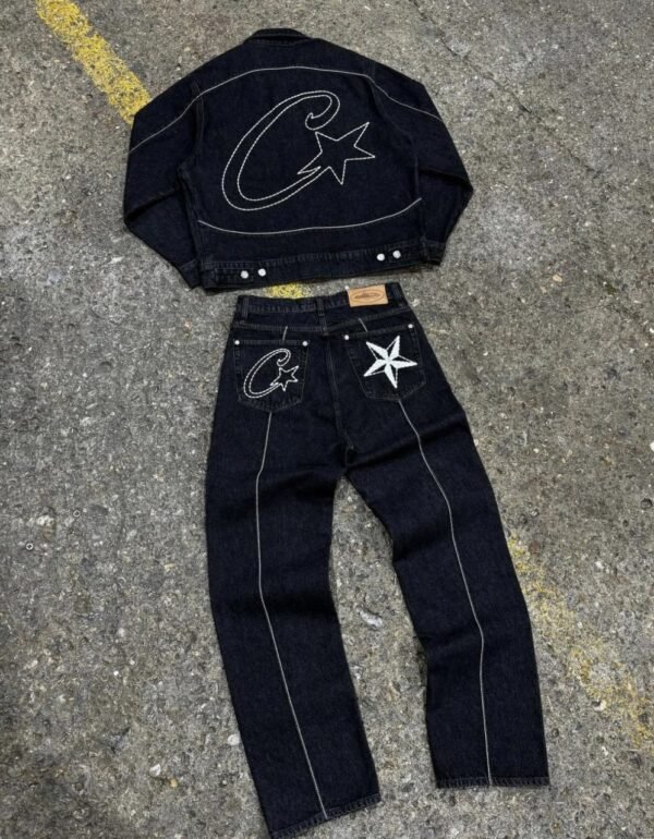 Corteiz C-Star Denim Jacket & Pants Set [39 styles]