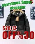 Burberry Check Hooded Puffer Jacket [8 styles]
