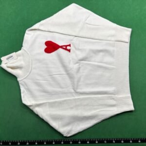 AMI Paris Heart Logo Turtleneck Sweater [11 styles]