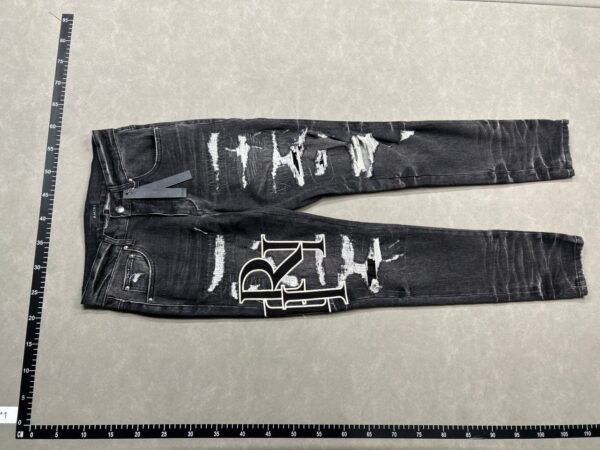 Snake Embroidery Ripped Jeans [27 styles]