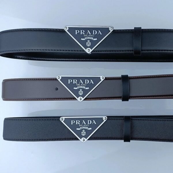 PRADA Triangle Logo Belt [6 styles]