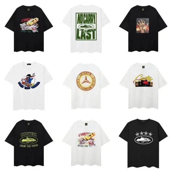 Corteiz Rocket Clown Funny Men's T-Shirt [39 styles]