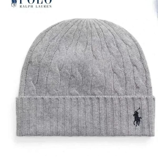 Ralph Lauren Polo Cable Knit Wool Beanie [7 styles]