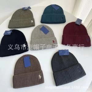 Ralph Lauren Polo Cable Knit Wool Beanie [7 styles]