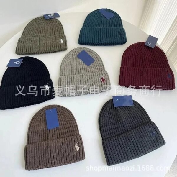 Ralph Lauren Polo Cable Knit Wool Beanie [7 styles]