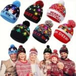 Festive Light-Up Christmas Hats [40 styles]